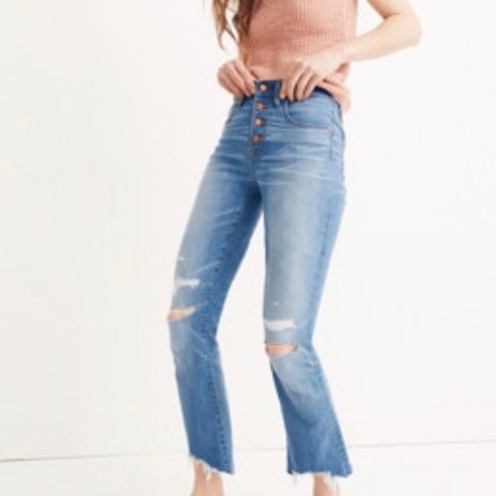 Madewell Demi Boot Jeans